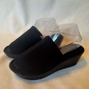 Steve Madden Vintage Y2K platform sandals black